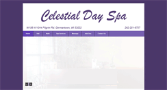 Desktop Screenshot of celestialdayspa.org